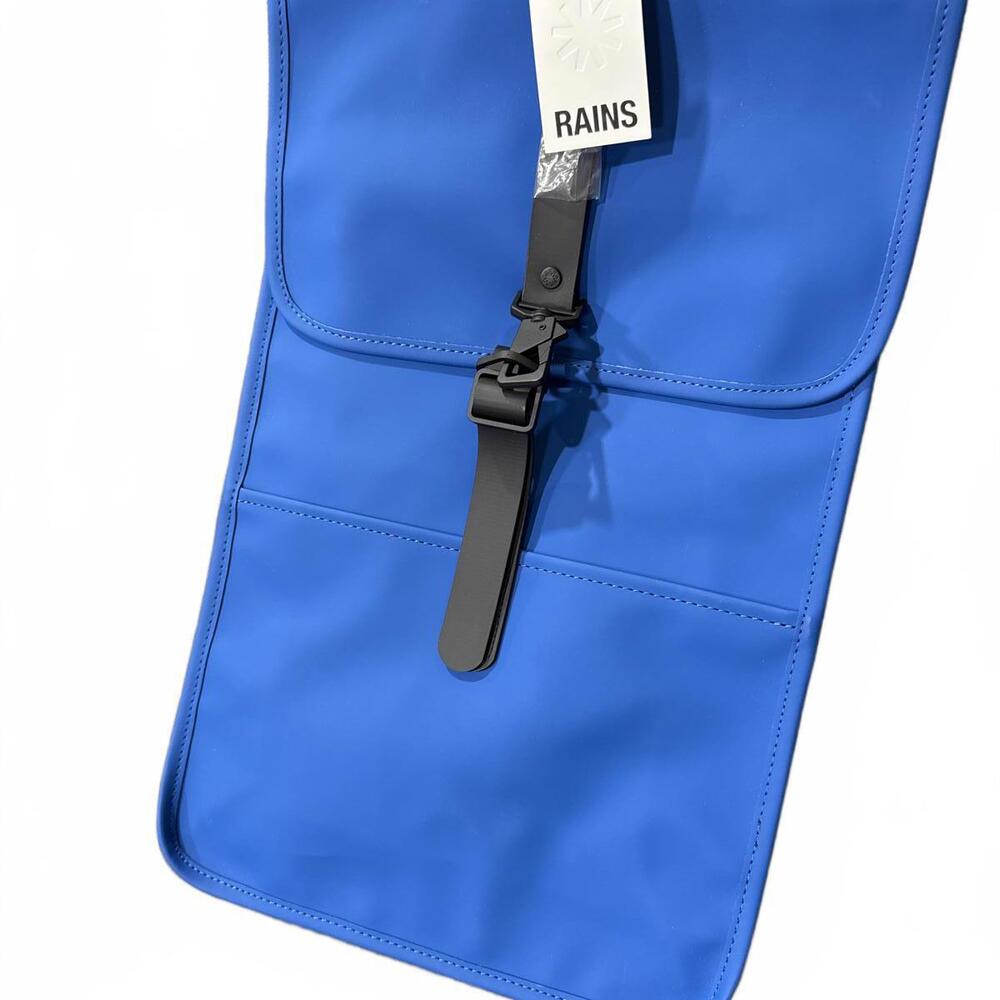 Rains Blue Backpack - Stylish Waterproof Bag